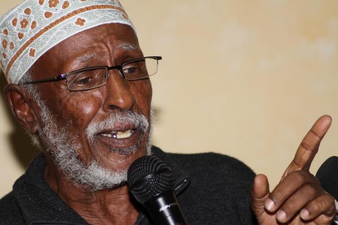 Le poète somalien Hadraawi.