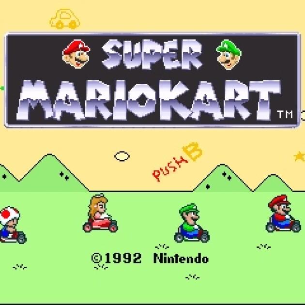 Super Mario Kart.