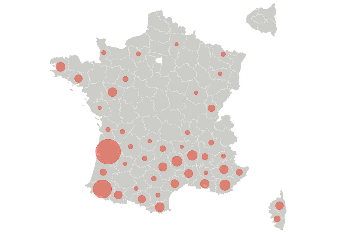 Six maps and charts that take stock of an unprecedented summer