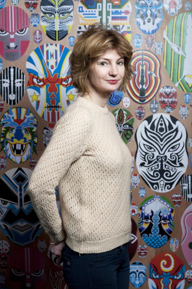 L’écrivaine Monica Sabolo, à Paris, en 2014.