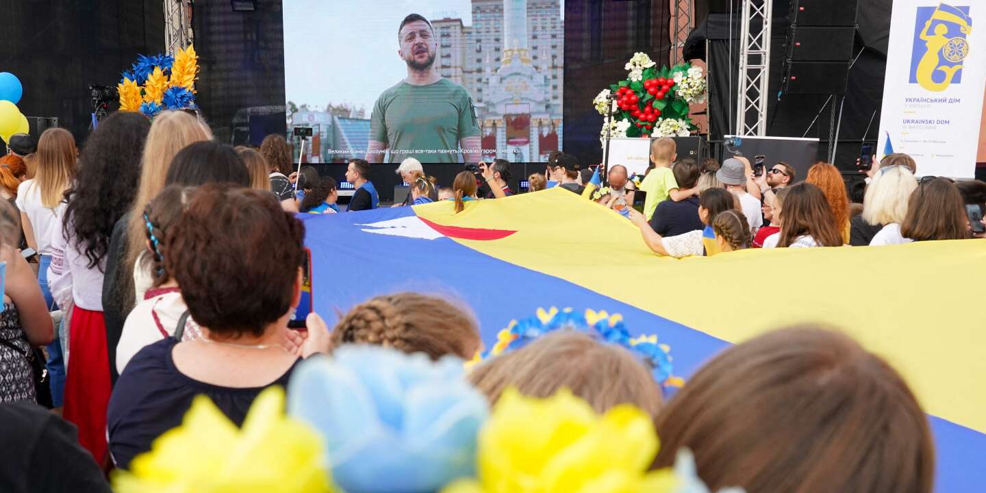 „Keine Bombe kann die Freiheit unterdrücken“, sagt Wolodymyr Selenskyj nach einem weiteren tödlichen russischen Angriff