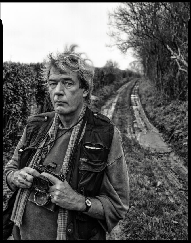 Le photographe britannique Tim Page, en 1995, à Hampshire, au Royaume-Uni.