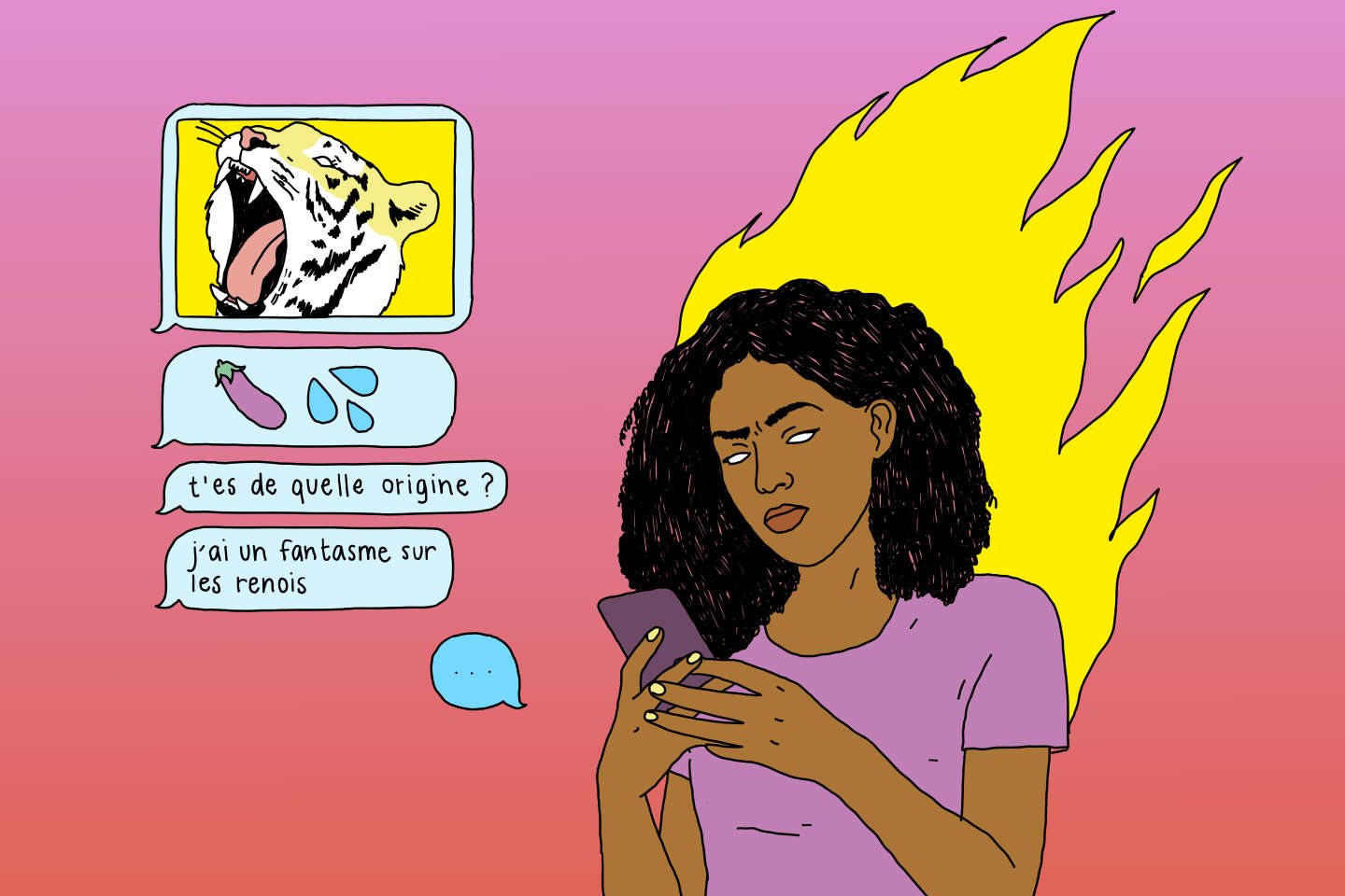 femmes noires vs dating apps