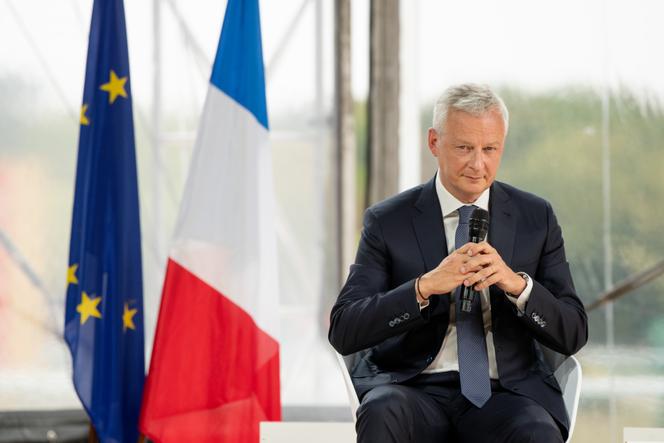 Bruno Le Maire, en la universidad de verano Medef, 30 de agosto de 2022.