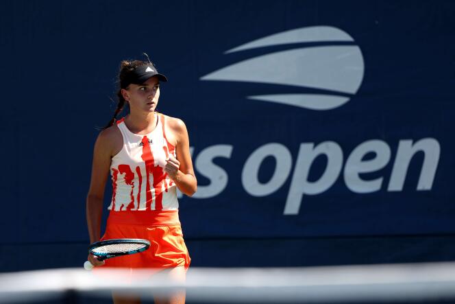 Clara Burel defeated Elena Rybakina in the second round of the US Open in New York on September 1, 2022. 