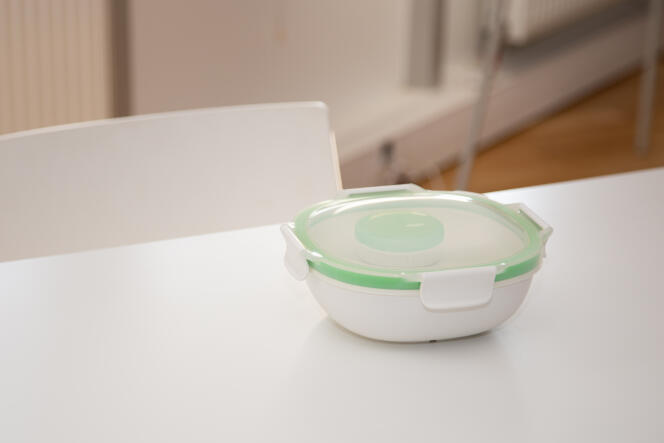 Bol isolant chauffant au micro-ondes avec couvercle étanche, bol à soupe en  plastique épais, boîte à déjeuner Portable pour