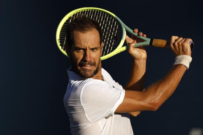 Richard Gasquet at the US Open in New York, September 1, 2022.