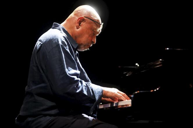 Kenny Barron at the green theater in Nice, July 16, 2022.