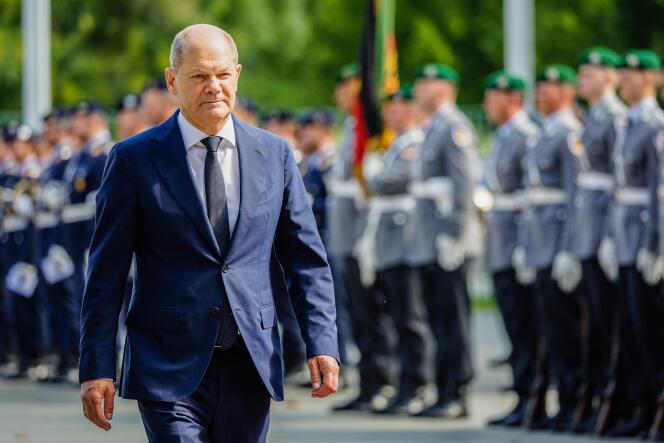 German Chancellor Olaf Scholz on 4 September 2022 in Berlin.