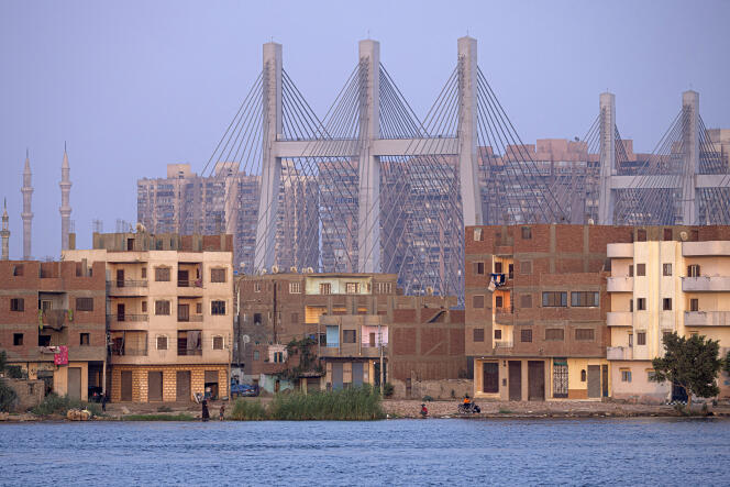 L’île de Warraq, au Caire, le 31 août 2022.
