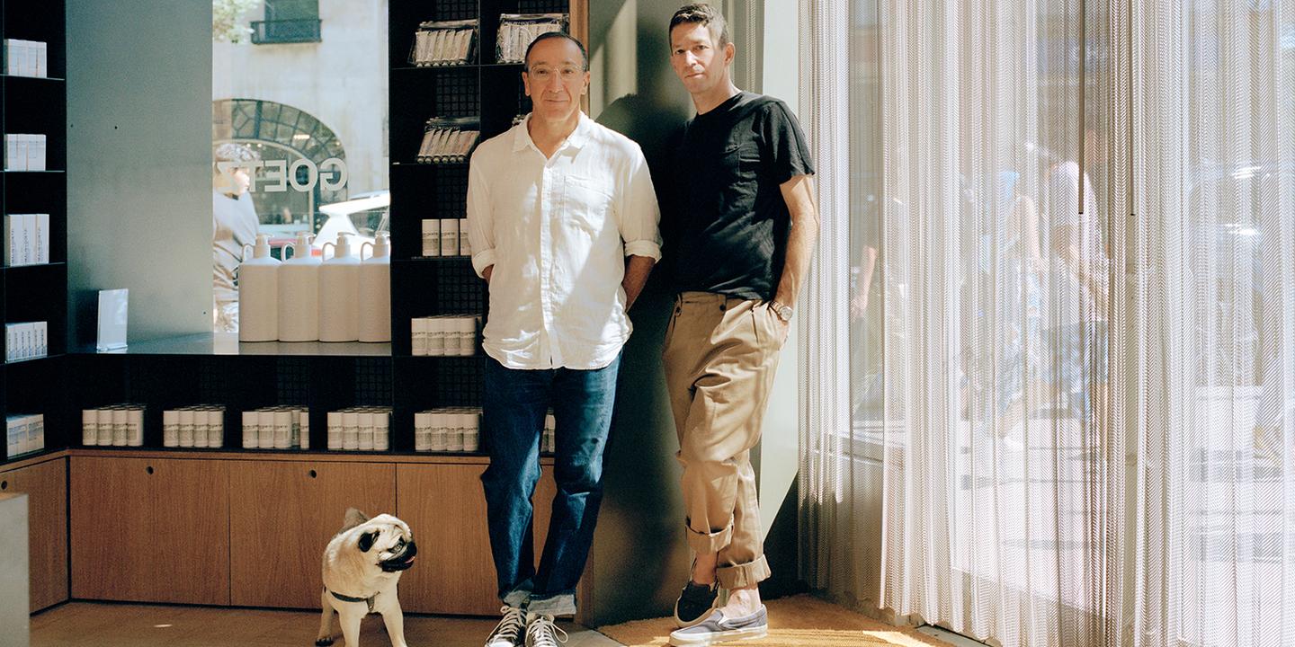 Andrew Goetz et Matthew Malin, créateurs de cosmétiques unigenres