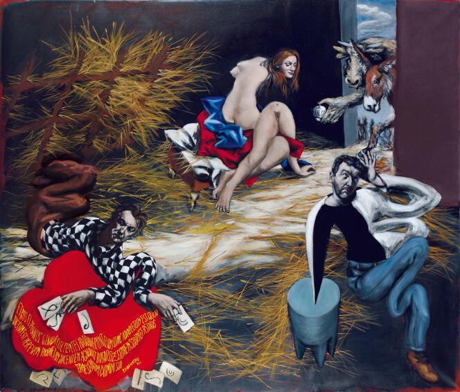 “Alma” (2005), by Gérard Garouste, oil on canvas, private collection.