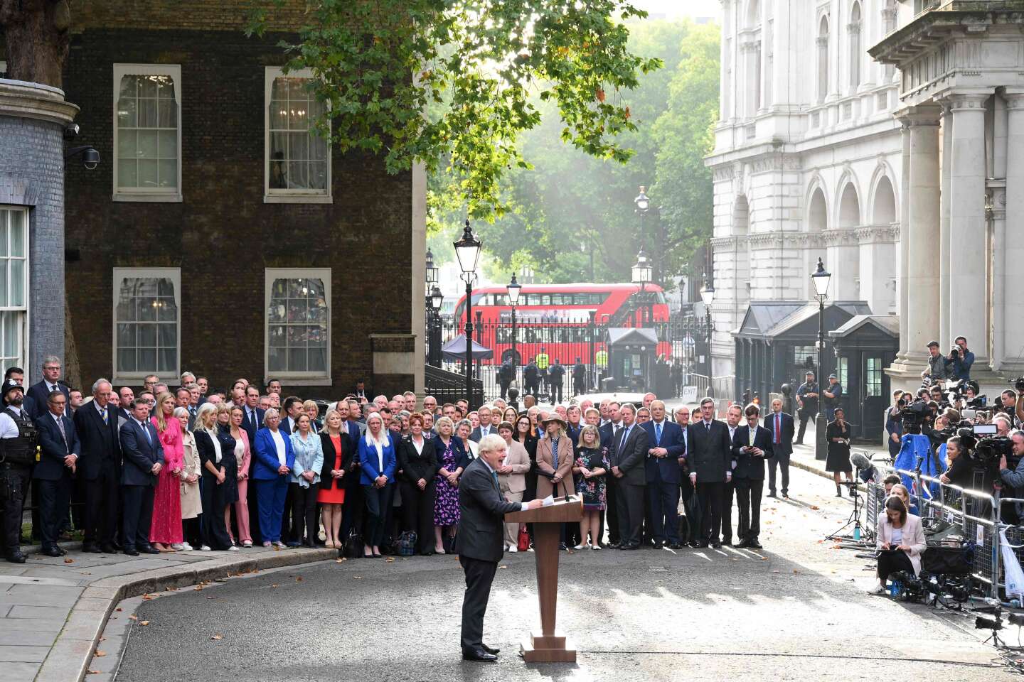 Liz Truss, UK’s new prime minister, has “strong” backing from Boris Johnson