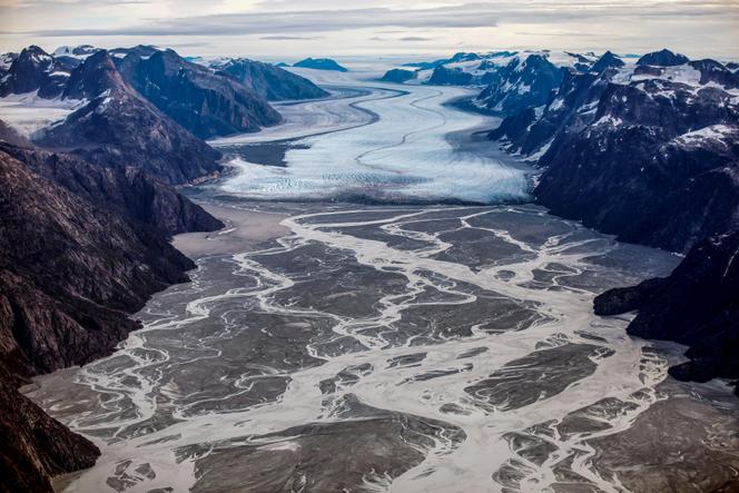 Le glacier de Sermeq, au Groenland, le 11 septembre 2021. 