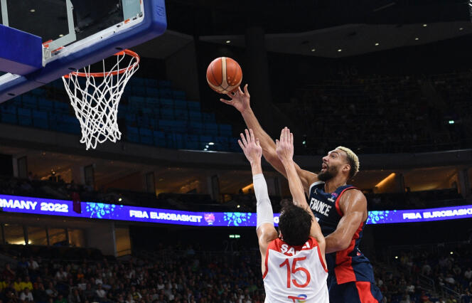 Rudy Gobert was crucial in helping the Blues win Saturday's final in the Round of 16 of the 2022 Euro Basketball Championship. 
