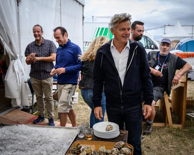 Fabien Roussel, secrétaire général du Parti communiste Français, à la Fête de l’Humanité, Brétigny-sur-Orge (Essonne), le 9 septembre 2022. 