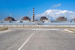 La centrale nucléaire de Zaporijia, 7 août 2022.
