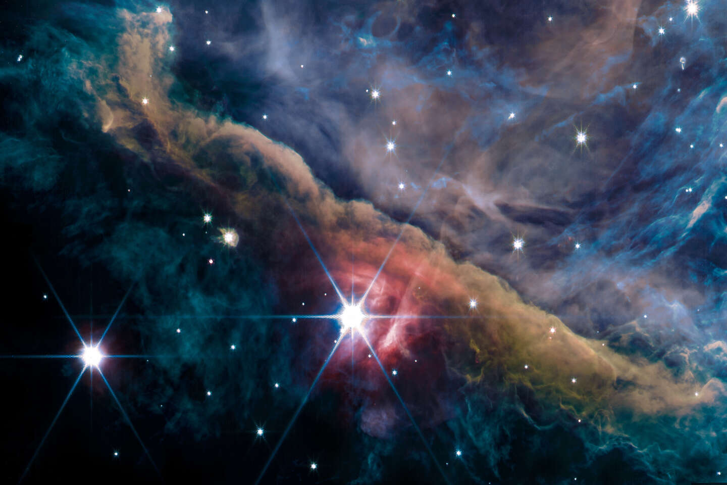 Das James-Webb-Teleskop erfasst die Sternentstehungsstätte des Orion
