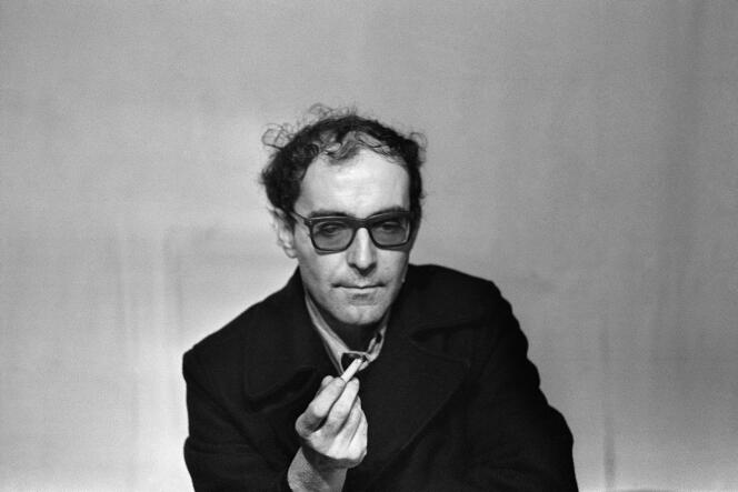 Jean-Luc Godard, in February 1971.