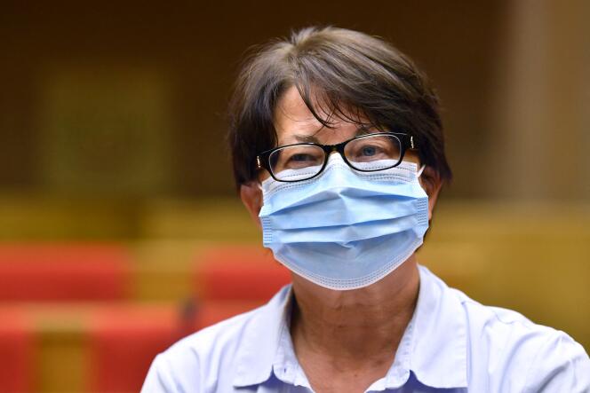 Geneviève Chêne, directrice générale de SPF, lors d’une audition devant une commission d’enquête du Sénat sur la gestion de la pandémie par les institutions de l’État, à Paris, le 16 septembre 2020. 