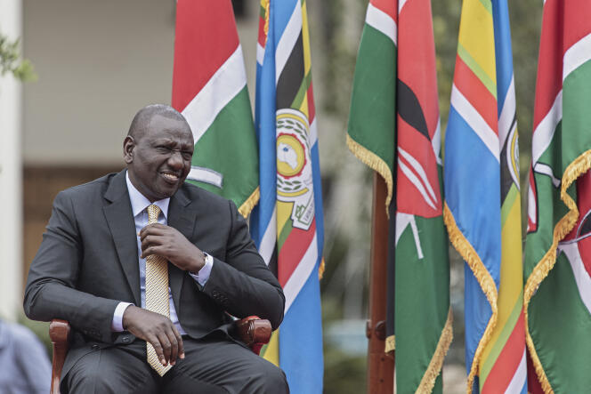 William Ruto, el nuevo presidente de Kenia, durante una conferencia de prensa en Nairobi, el 5 de septiembre de 2022.