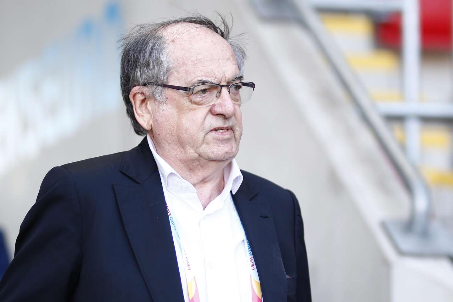 Noël Le Graët, président fragilisé de la Fédération française de football