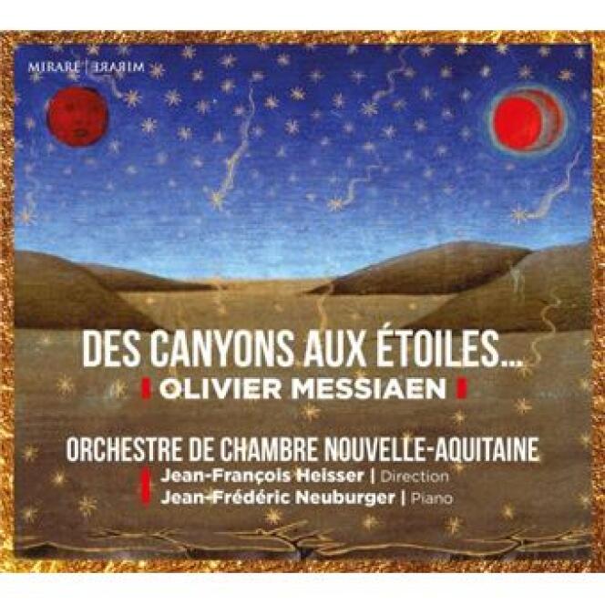 Pochette de l’album « Des canyons aux étoiles... », d’Olivier Messiaen.