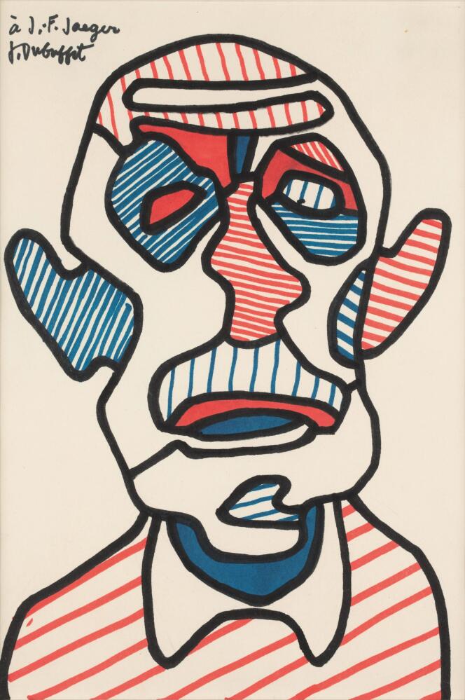 Jean Dubuffet at the Jeanne Bucher Jaeger gallery