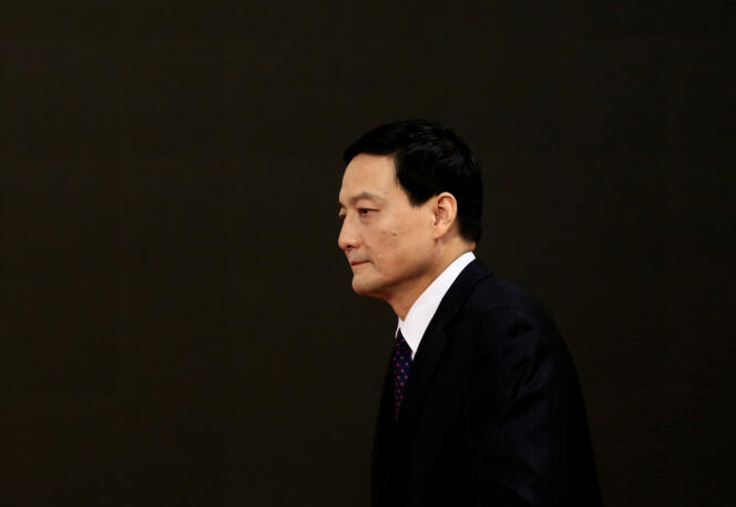 Xiao Yaqing, A Former Industry Minister Accused Of Corruption, In Beijing On March 10, 2018.