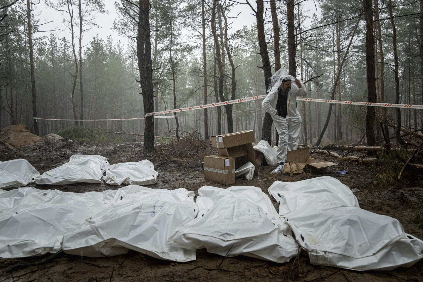 Russland wird nach den grausamen Entdeckungen in Izium erneut beschuldigt