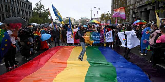 Europride : à Belgrade, des milliers de militants LGBTQ + défilent malgré l’interdiction