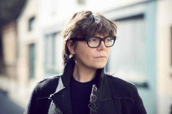 The writer Gaëlle Obiégly, in March 2022.