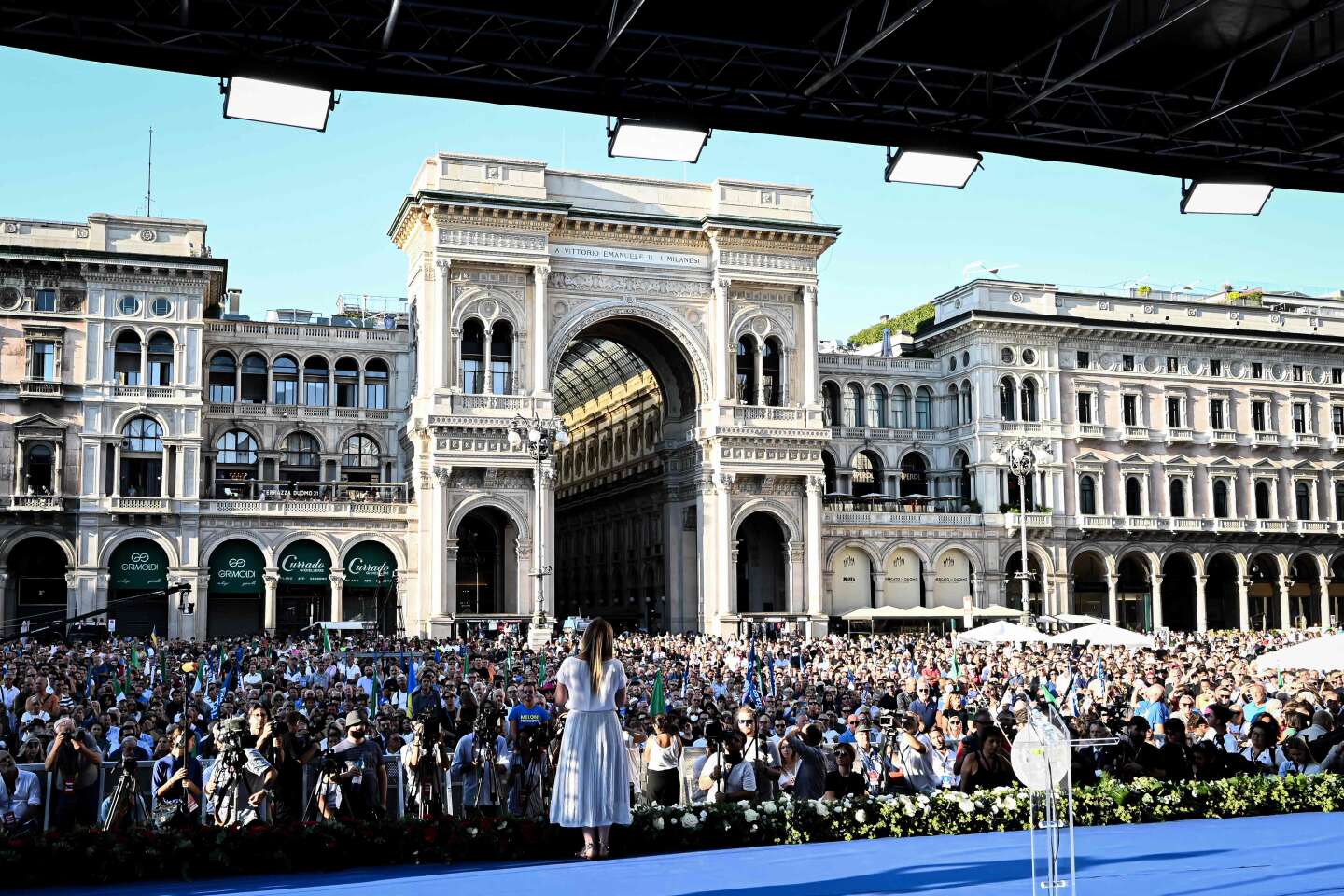 In Italia, gli ambienti economici favoriscono la candidata di estrema destra Giorgia Meloni