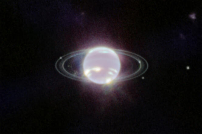 Teleskop James-Webb telah memberikan gambar baru Neptunus dan cincinnya. 