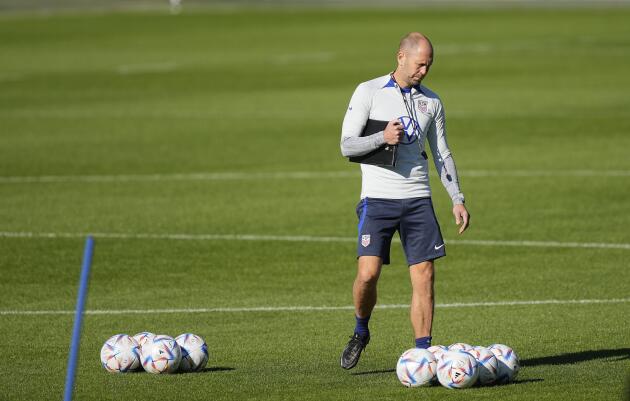 Gregg Berhalter, here on September 22, 2022 in Dusseldorf (Germany), will play his first World Cup as a coach.