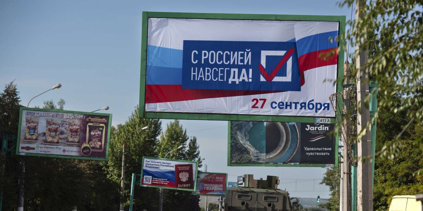 „Referenda” rozpoczęły aneksję terytoriów zajętych przez siły rosyjskie