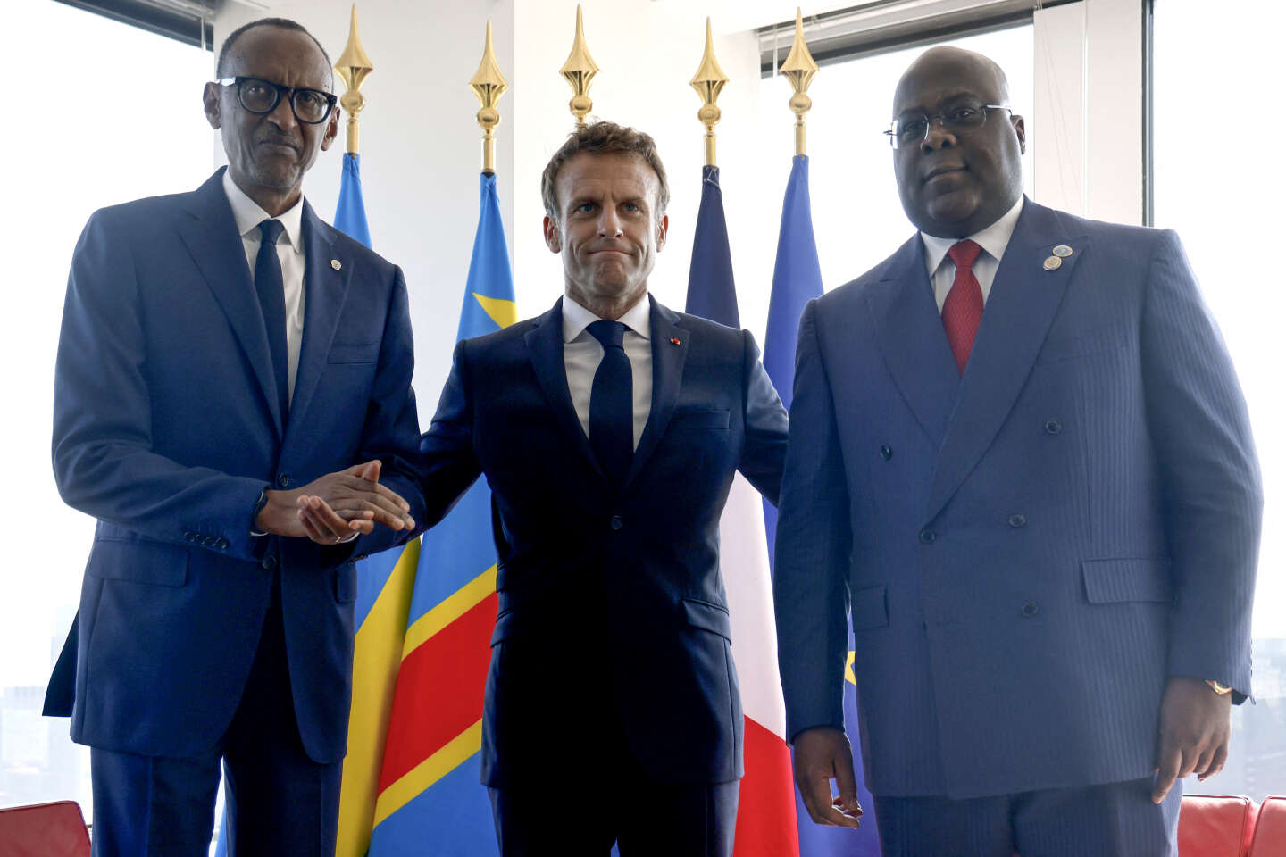 Les présidents Tshisekedi, Kagame et Macron veulent réduire l’instabilité dans l’est de la RDC