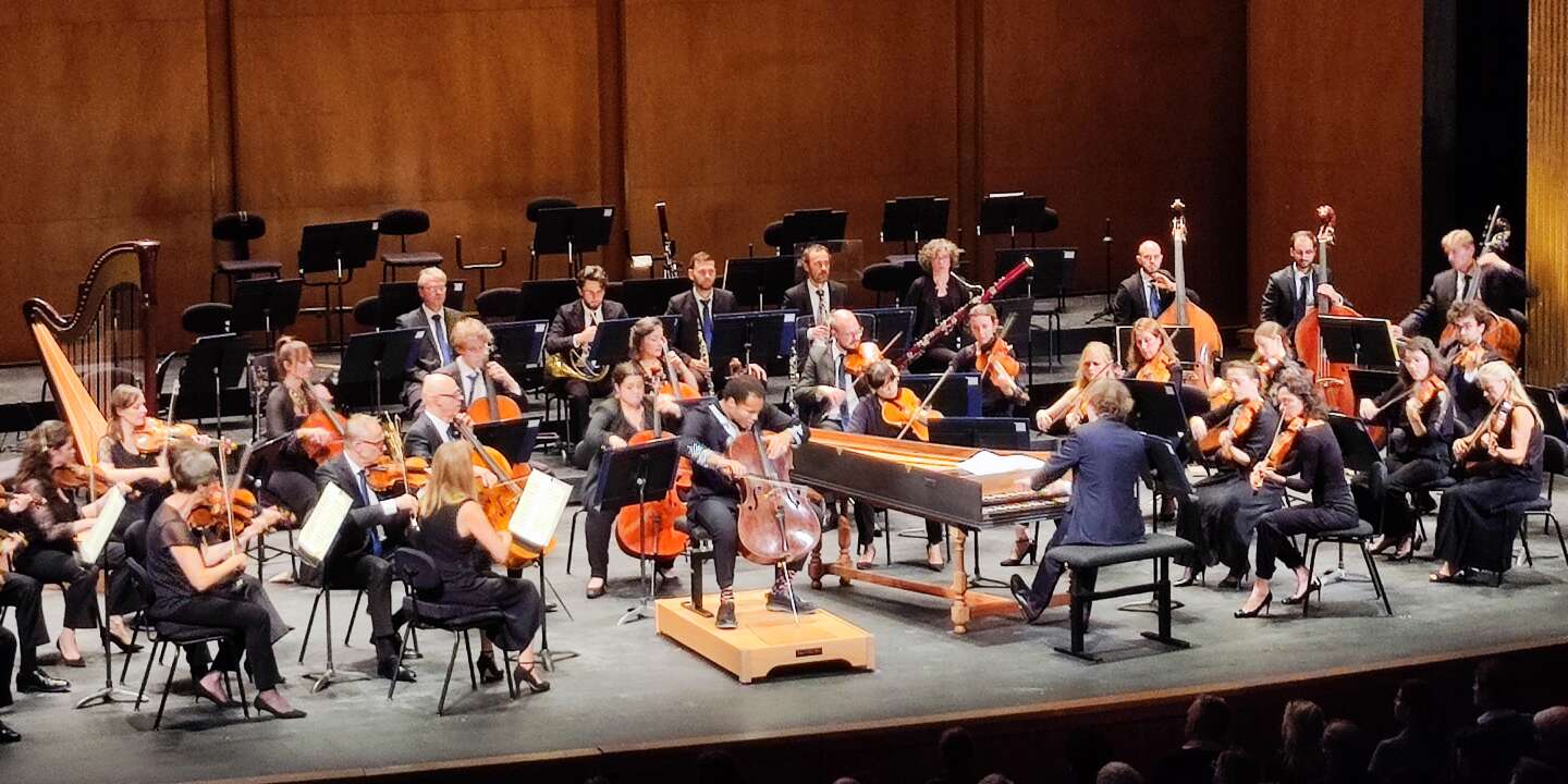 Violoncelliste Passionné Concentré Sur La Pratique à Domicile Pour Le  Prochain Concert