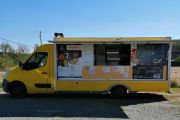 Le camion de Pizza Suzon qui effectue ses tournées en Maine-et-Loire.