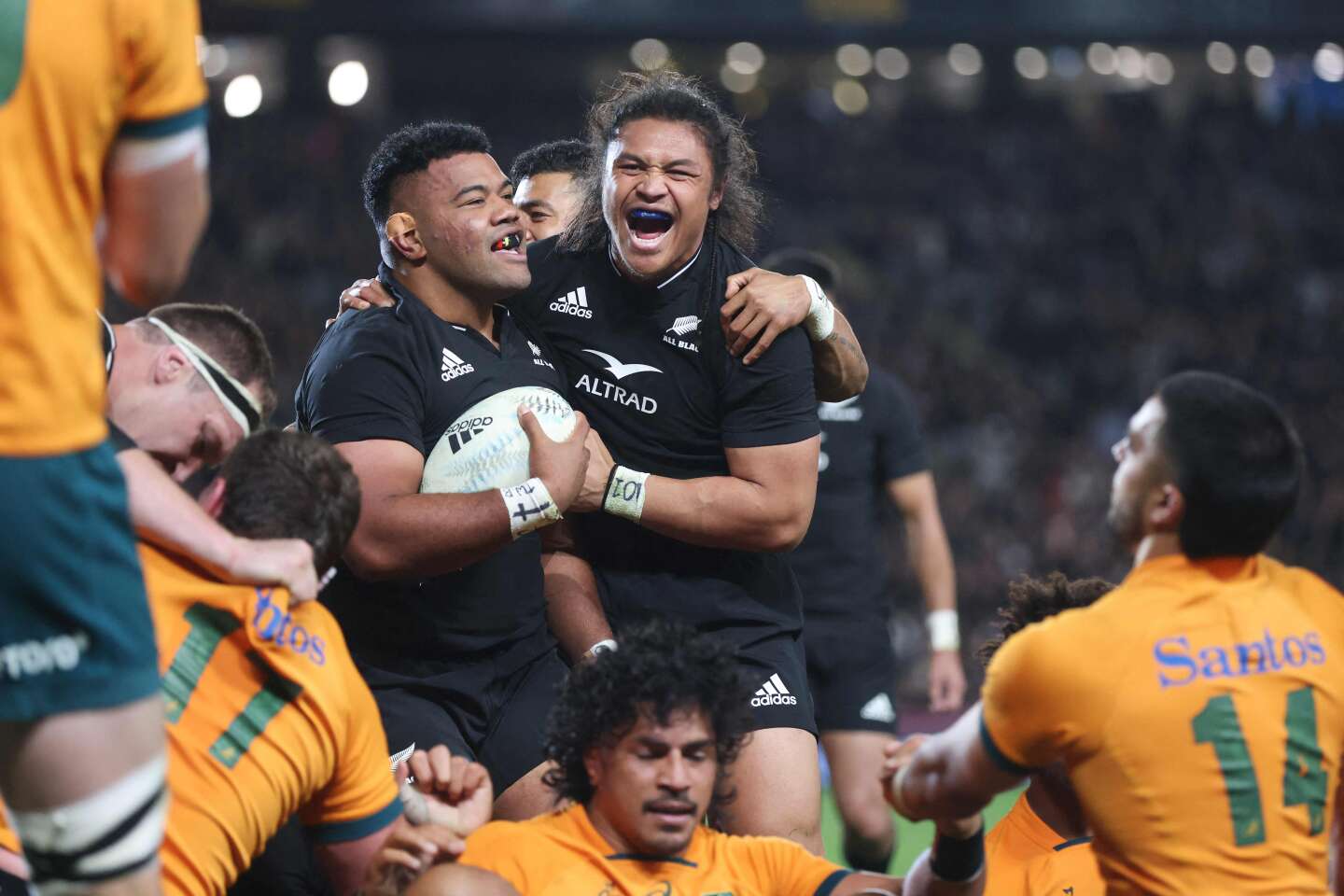 Rugby : les All Blacks retrouvent quelques couleurs face à l’Australie