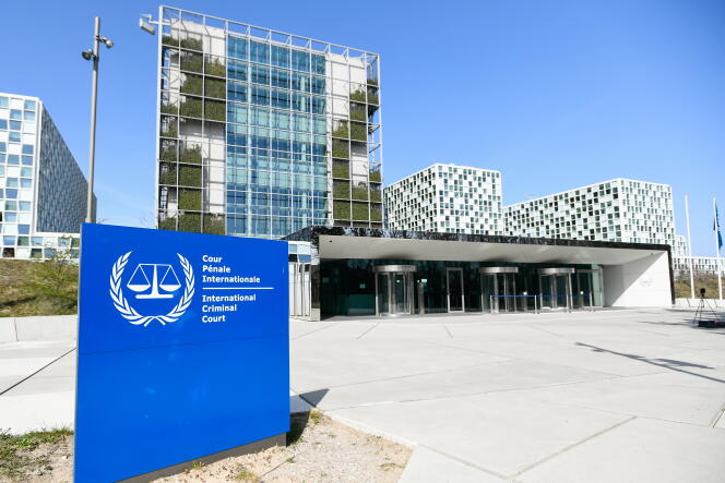 La Cour pénale internationale à La Haye, aux Pays-Bas, en mars 2021.