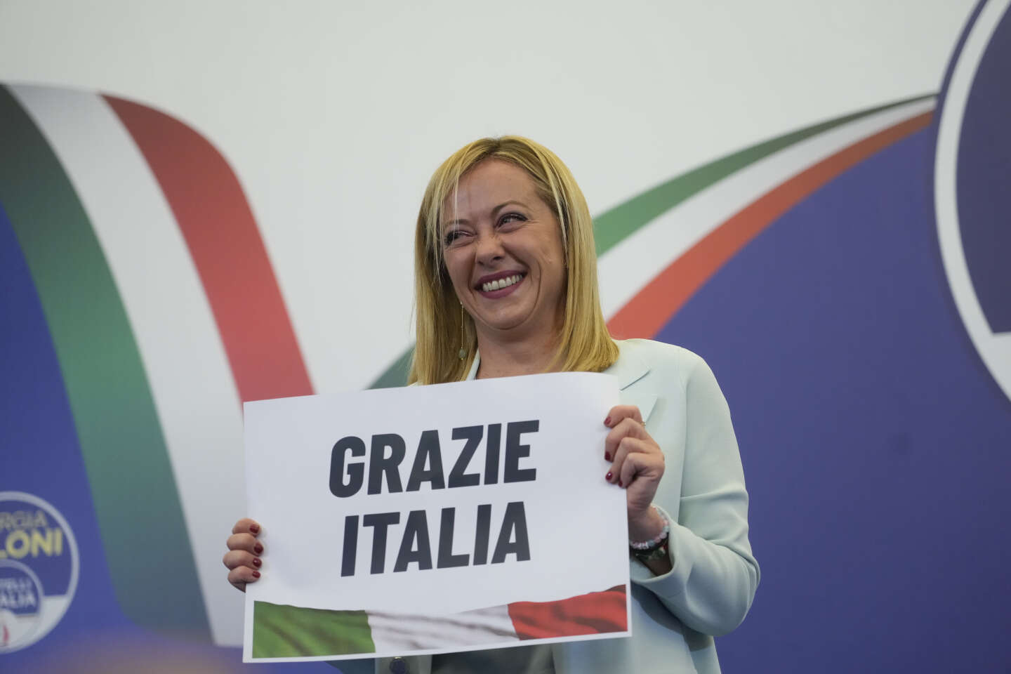 De ultraconservatieve Giorgia Meloni van haar partij leidt de volgende regering