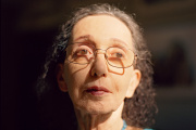 Joyce Carol Oates chez elle à Princeton, le 1er septembre 2022.