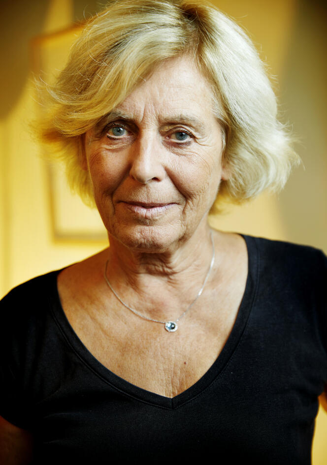 Brigitte Autran, presidenta del comité de seguimiento y anticipación de riesgos para la salud, en su casa de París el 27 de agosto de 2022.