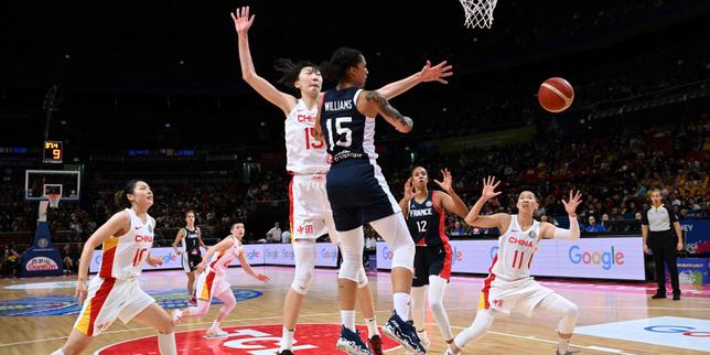 Mondial féminin de basket : les Françaises éliminées par la Chine en quarts de finale