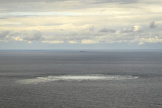 La fuite en mer baltique sur les gazdocus Nordstream 1 et 2, visible le 29 septembre et transmise par l’armée danoise.