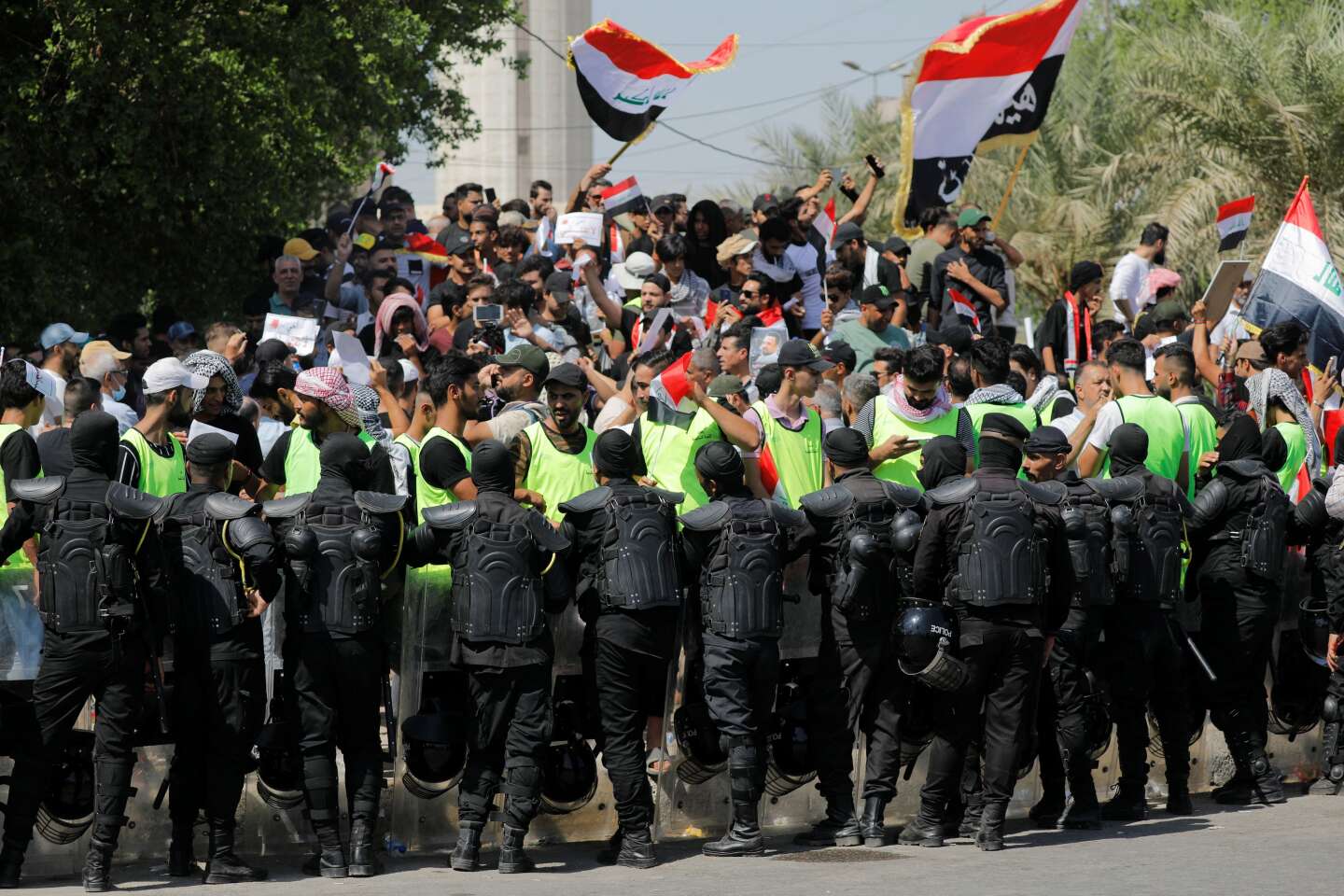 Irak : à Bagdad, des milliers de manifestants commémorent le soulèvement de 2019