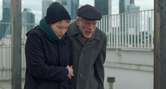 Sandra (Léa Seydoux) et Georg (Pascal Greggory) dans « Un si beau matin », de Mia Hansen-Løve.