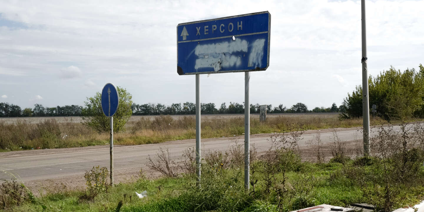 Pro-Russian officials are calling for evacuations in the face of Ukrainian military advances in the occupied Kherson region.