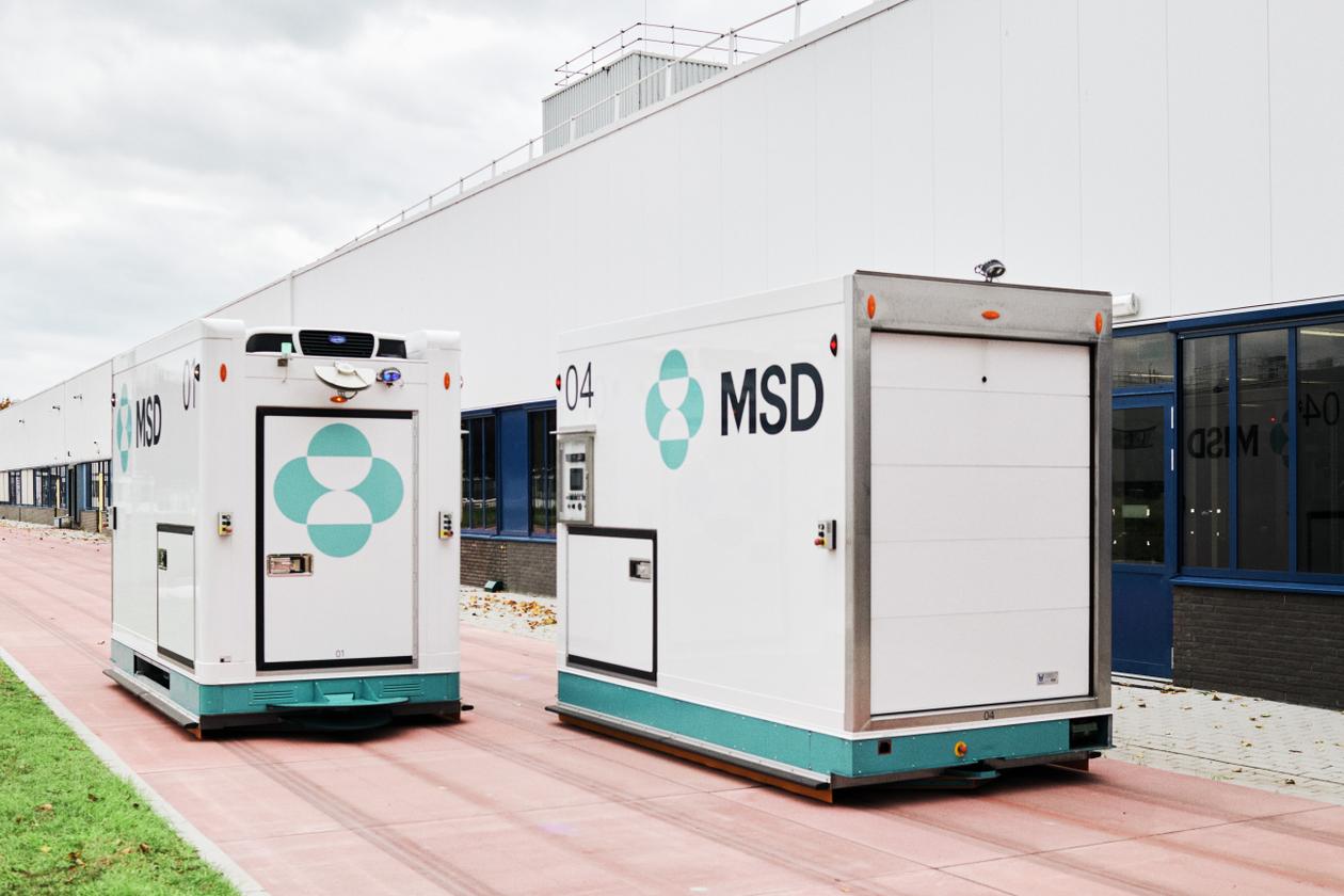 A Haarlem aux Pays Pas l usine MSD inonde le monde de ses médicaments